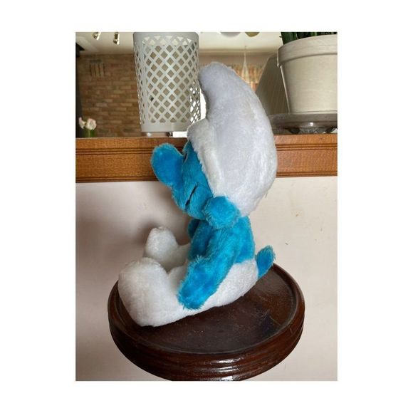 Vintage 70s Ganz Smurf Plush Collectible Smurfs 1979 - Picture 4 of 7